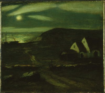 Fischerhütte von Albert Pinkham Ryder